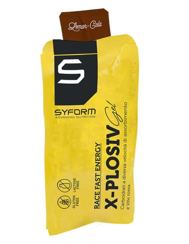 Συμπλήρωμα διατροφής SYFORM X Plosiv Gel - 20 κάψουλες, 30 ml γεύση Πορτοκάλι